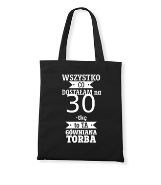 Gówniana torba na prezent - Torba z nadrukiem - Urodziny - Gadżety