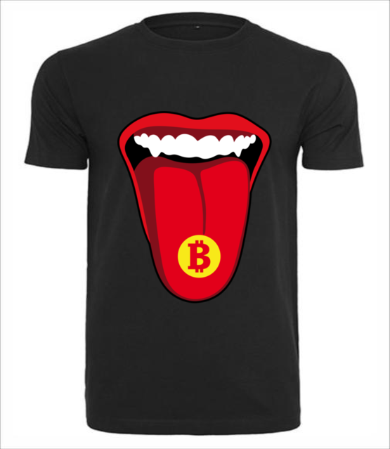 Krypto na rockowo koszulka z nadrukiem kryptowaluty bitcoin mezczyzna jipi pl 1839 1
