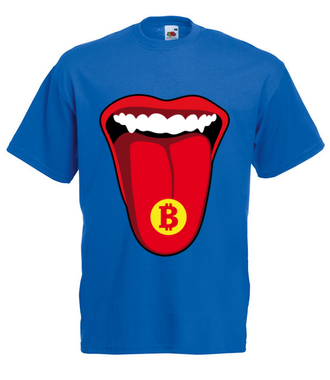 Krypto na rockowo - Koszulka z nadrukiem - Kryptowaluty - bitcoin - Męska