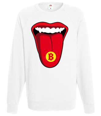 Krypto na rockowo - Bluza z nadrukiem - Kryptowaluty - bitcoin - Męska
