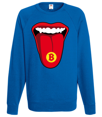 Krypto na rockowo - Bluza z nadrukiem - Kryptowaluty - bitcoin - Męska