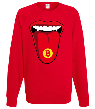 Krypto na rockowo - Bluza z nadrukiem - Kryptowaluty - bitcoin - Męska