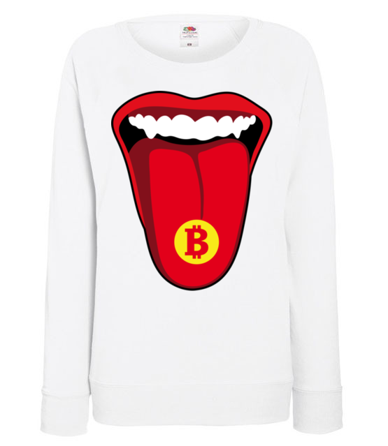 Krypto na rockowo bluza z nadrukiem kryptowaluty bitcoin kobieta jipi pl 1839 114