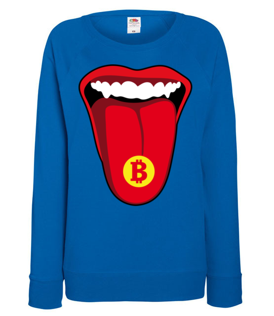 Krypto na rockowo bluza z nadrukiem kryptowaluty bitcoin kobieta jipi pl 1839 117