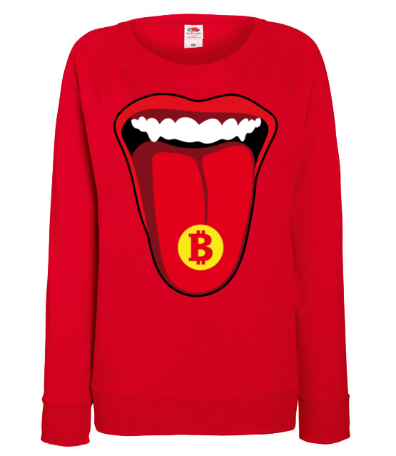 Krypto na rockowo bluza z nadrukiem kryptowaluty bitcoin kobieta jipi pl 1840 116