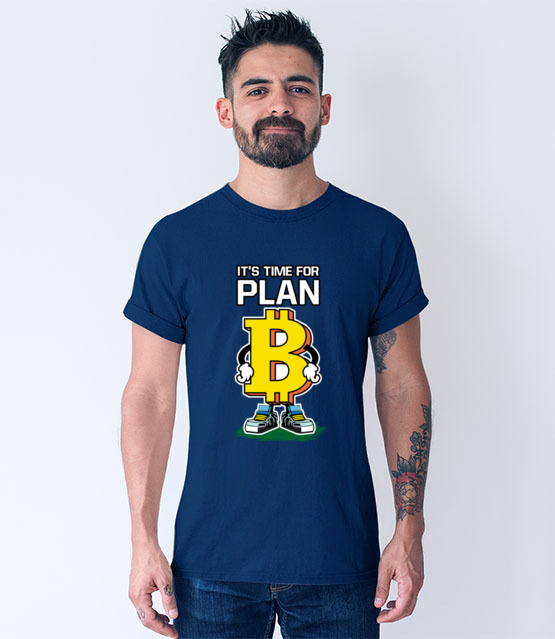 Ciekawa alternatywa finansowa koszulka z nadrukiem bitcoin kryptowaluty mezczyzna jipi pl 1841 56