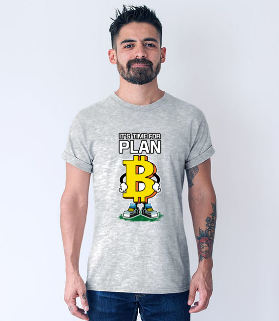 Ciekawa alternatywa finansowa koszulka z nadrukiem bitcoin kryptowaluty mezczyzna jipi pl 1841 57