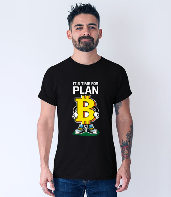 Ciekawa alternatywa finansowa koszulka z nadrukiem bitcoin kryptowaluty mezczyzna jipi pl 1842 52