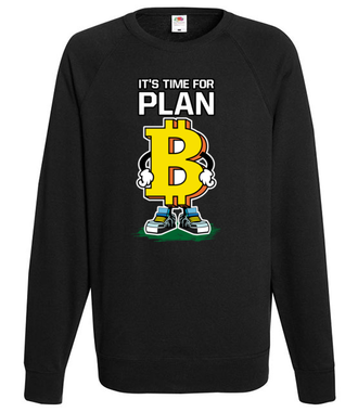 Ciekawa alternatywa finansowa - Bluza z nadrukiem - Bitcoin - Kryptowaluty - Męska