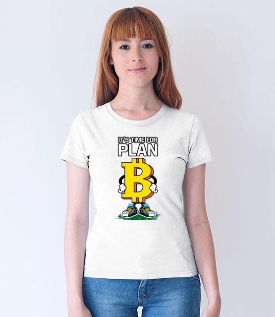 Ciekawa alternatywa finansowa koszulka z nadrukiem bitcoin kryptowaluty kobieta jipi pl 1841 65