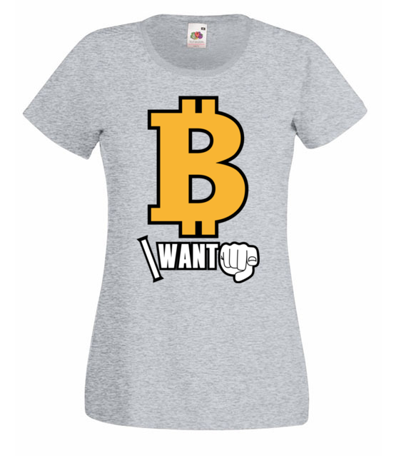 Kazdy chce byc bogaty koszulka z nadrukiem kryptowaluty bitcoin kobieta jipi pl 1845 63