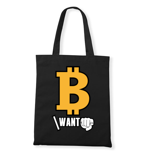 Kazdy chce byc bogaty torba z nadrukiem kryptowaluty bitcoin gadzety jipi pl 1846 160