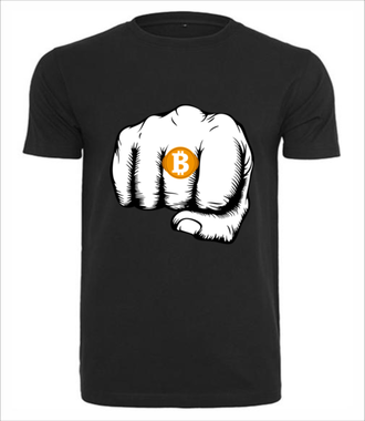 Wystawna biżuteria? - Koszulka z nadrukiem - Kryptowaluty - bitcoin - Męska