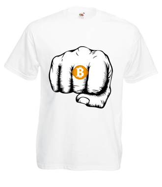 Wystawna biżuteria? - Koszulka z nadrukiem - Kryptowaluty - bitcoin - Męska