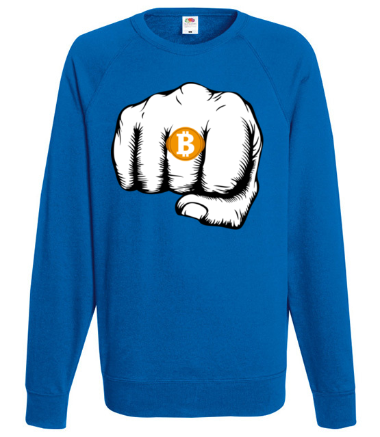 Wystawna bizuteria bluza z nadrukiem kryptowaluty bitcoin mezczyzna jipi pl 1849 109