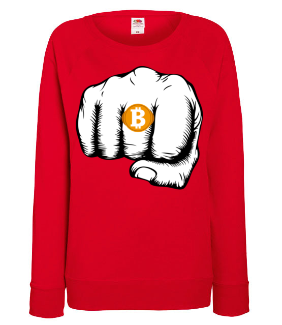 Wystawna bizuteria bluza z nadrukiem kryptowaluty bitcoin kobieta jipi pl 1849 116