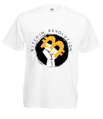 Grafika dla postępowych - Koszulka z nadrukiem - Kryptowaluty - bitcoin - Męska