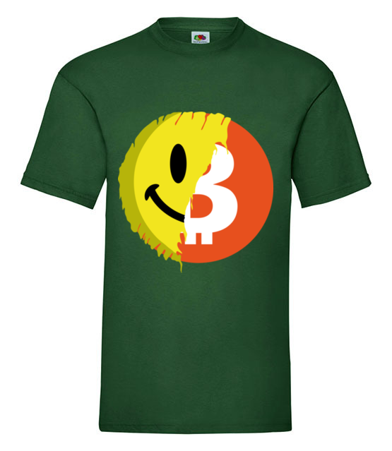 Pozytywny przekaz bitcoina koszulka z nadrukiem kryptowaluty bitcoin mezczyzna jipi pl 1853 188