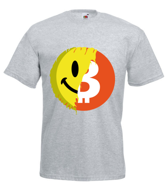 Pozytywny przekaz bitcoina koszulka z nadrukiem kryptowaluty bitcoin mezczyzna jipi pl 1853 6