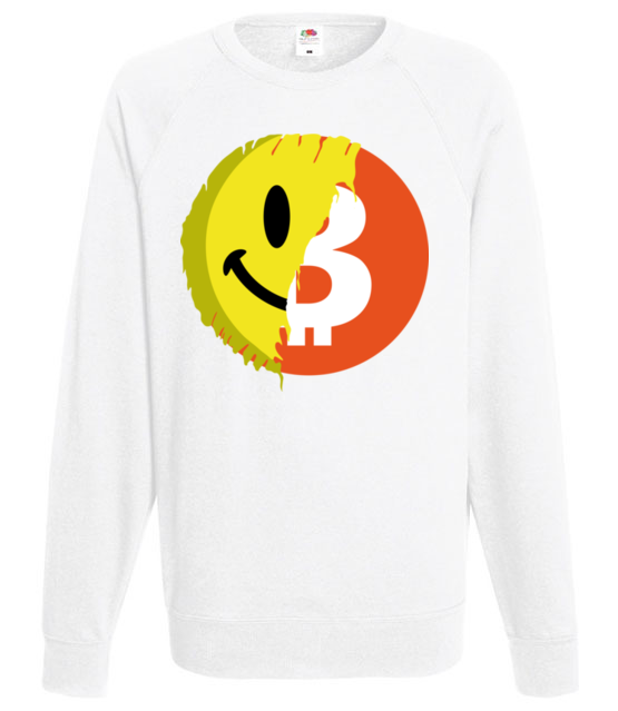 Pozytywny przekaz bitcoina bluza z nadrukiem bitcoin kryptowaluty mezczyzna jipi pl 1853 106