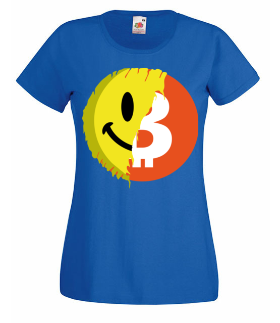 Pozytywny przekaz bitcoina koszulka z nadrukiem kryptowaluty bitcoin kobieta jipi pl 1853 61