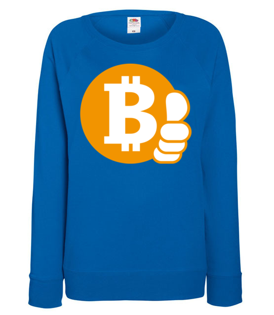 Z bitcoinem bedzie ok bluza z nadrukiem bitcoin kryptowaluty kobieta jipi pl 1856 117