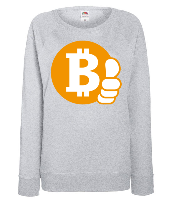 Z bitcoinem bedzie ok bluza z nadrukiem bitcoin kryptowaluty kobieta jipi pl 1856 118