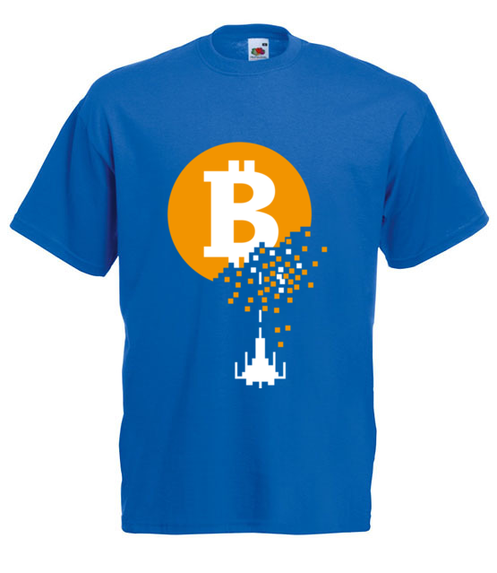 Bitcoin trafiony i zatopiony koszulka z nadrukiem kryptowaluty bitcoin mezczyzna jipi pl 1858 5