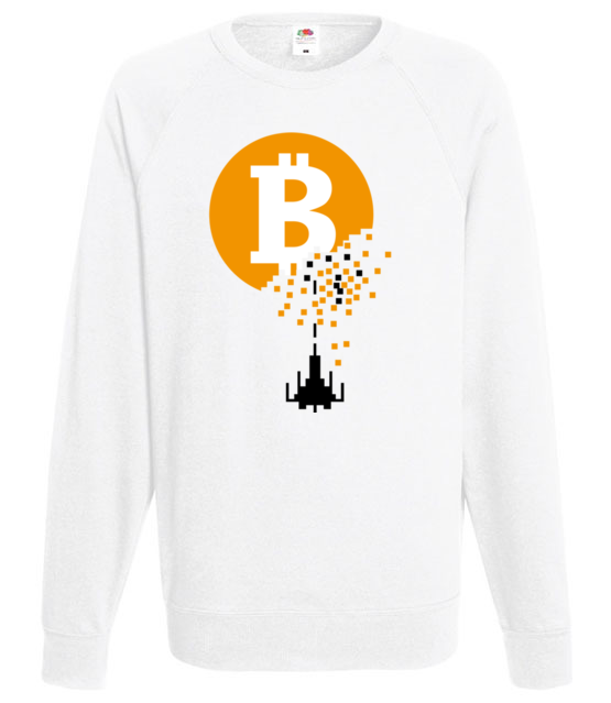 Bitcoin trafiony i zatopiony bluza z nadrukiem kryptowaluty bitcoin mezczyzna jipi pl 1859 106
