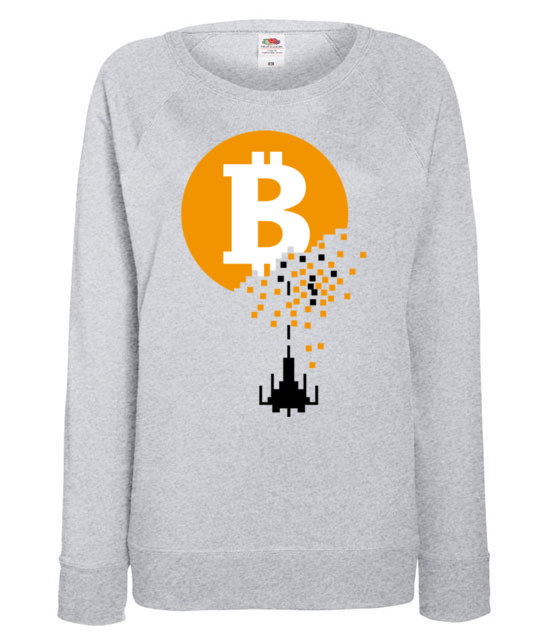 Bitcoin trafiony i zatopiony bluza z nadrukiem kryptowaluty bitcoin kobieta jipi pl 1859 118
