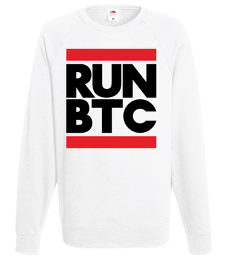 Krótki, konkretny przekaz - Bluza z nadrukiem - Kryptowaluty - bitcoin - Męska