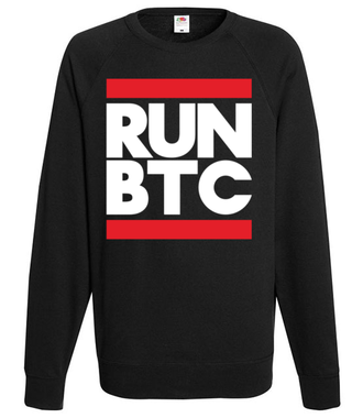 Krótki, konkretny przekaz - Bluza z nadrukiem - Kryptowaluty - bitcoin - Męska
