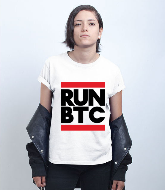 Krotki konkretny przekaz koszulka z nadrukiem bitcoin kryptowaluty kobieta jipi pl 1860 71