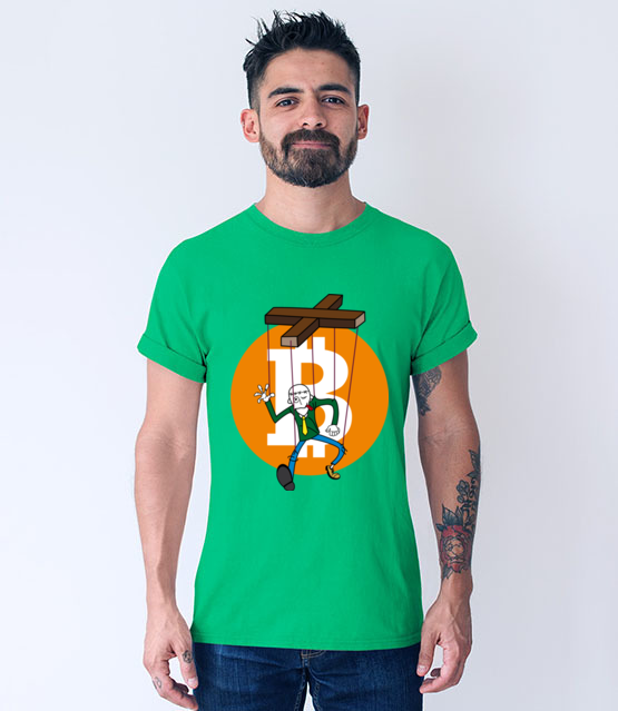Humor krypto maniaka koszulka z nadrukiem bitcoin kryptowaluty mezczyzna jipi pl 1862 192