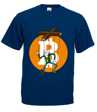 Humor krypto maniaka - Koszulka z nadrukiem - Kryptowaluty - bitcoin - Męska