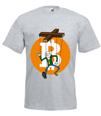 Humor krypto maniaka - Koszulka z nadrukiem - Kryptowaluty - bitcoin - Męska