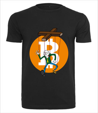 Humor krypto maniaka - Koszulka z nadrukiem - Kryptowaluty - bitcoin - Męska