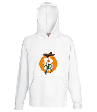 Humor krypto maniaka - Bluza z nadrukiem - Kryptowaluty - bitcoin - Męska z kapturem