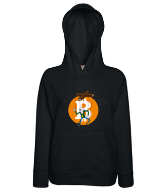 Humor krypto maniaka - Bluza z nadrukiem - Kryptowaluty - bitcoin - Damska z kapturem
