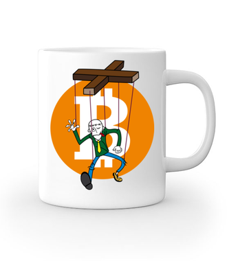 Humor krypto maniaka - Kubek z nadrukiem - Kryptowaluty - bitcoin - Gadżety