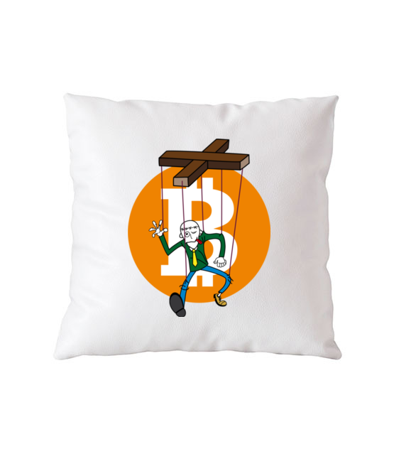 Humor krypto maniaka poduszka z nadrukiem kryptowaluty bitcoin gadzety jipi pl 1862 164