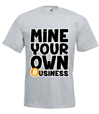 Niech wszyscy wiedzą - Koszulka z nadrukiem - Bitcoin - Kryptowaluty - Męska