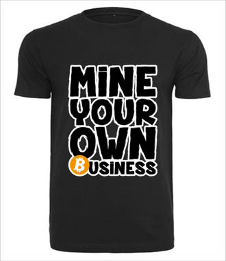 Niech wszyscy wiedzą - Koszulka z nadrukiem - Kryptowaluty - bitcoin - Męska