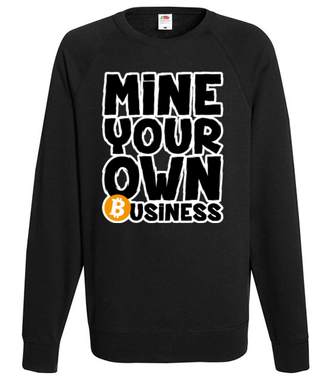 Niech wszyscy wiedzą - Bluza z nadrukiem - Bitcoin - Kryptowaluty - Męska