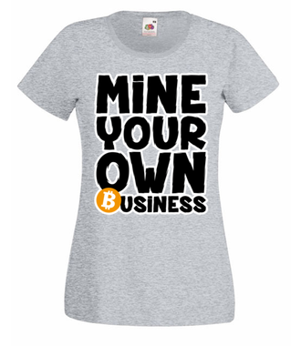 Niech wszyscy wiedzą - Koszulka z nadrukiem - Bitcoin - Kryptowaluty - Damska
