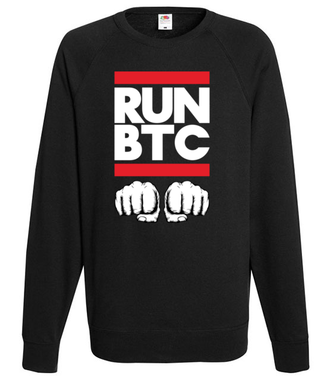 Krypto pozdrowienie - Bluza z nadrukiem - Kryptowaluty - bitcoin - Męska