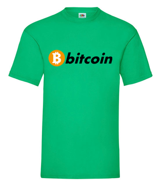 Bitcoin to po prostu marka - Koszulka z nadrukiem - Kryptowaluty - bitcoin - Męska