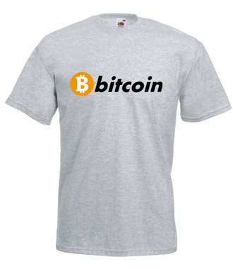 Bitcoin to po prostu marka - Koszulka z nadrukiem - Kryptowaluty - bitcoin - Męska
