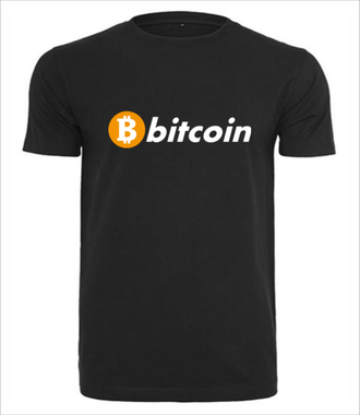 Bitcoin to po prostu marka - Koszulka z nadrukiem - Kryptowaluty - bitcoin - Męska