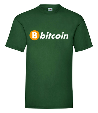 Bitcoin to po prostu marka - Koszulka z nadrukiem - Kryptowaluty - bitcoin - Męska